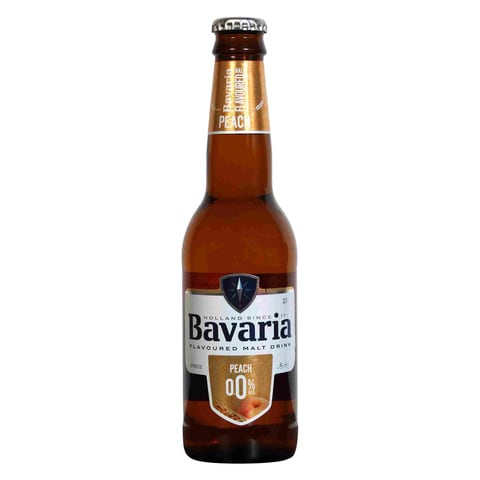 Bavaria Holland Peach Flavour Non-Alcoholic Malt Drink 330ml