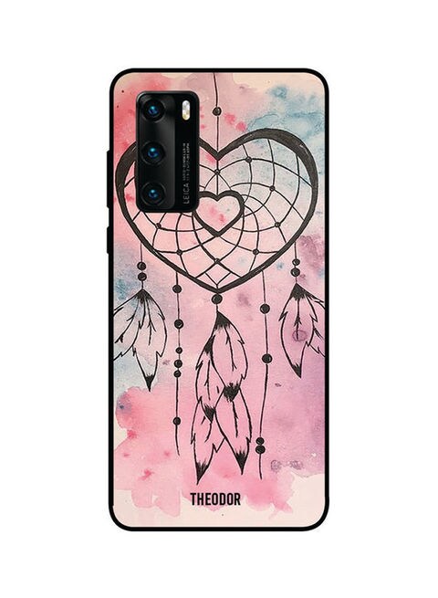 Theodor - Protective Case Cover For Huawei P40 Pink/Black/Blue