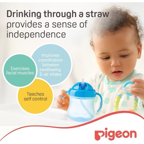 Pigeon Mag Mag Straw Cup 15735 Blue 200ml