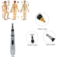 Generic-Handheld Electronic Acupuncture Pen Pain Relief Heal Massage Pen Acupuntura Body Head Leg Massage Tool