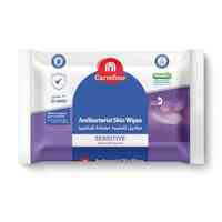 Carrefour Antibacterial Sensitive Skin Care Wipes White 20 Wipes