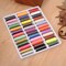 Decdeal - Polyester Sewing Threads 39 Colors Embroidery Sewing Threads Cone for Sewing Machine Patchwork Threads Craft