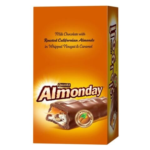 Quanta Almonday Chocolate 35g&times; 12Piece