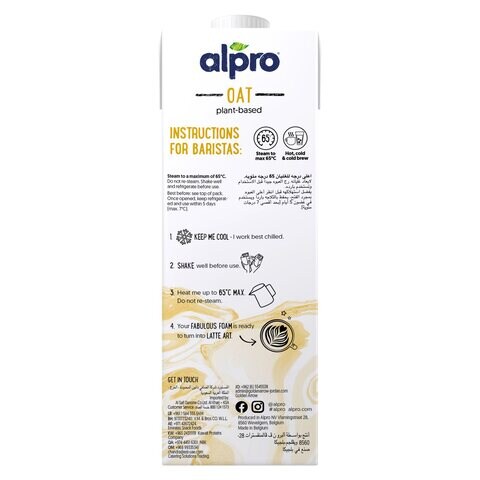 Barista gluten free oat - Alpro - 1 l