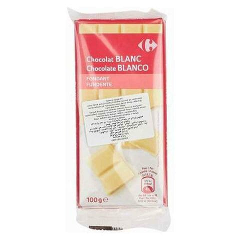 Buy Carrefour White Chocolate 100g X2 Online Shop Food Cupboard On Carrefour Uae