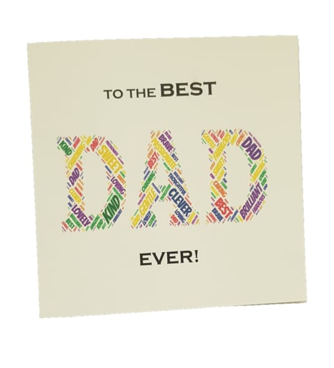 The best DAD ever card