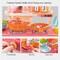 Pretend Play Kitchen Set With Lights And Sounds For Kids, With 36, Pc Cookware Accessory Set, Including Cooking Sound, Vegetables, Steamed Egg Pink