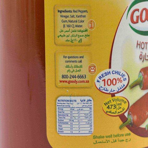 Goody Hot Sauce 473ml