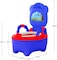Aiwanto Potty Toilet Training Seat Portable Travel Potty Trainer Seat Lovely Bathroom Toilet Urinal for Kids Boys Girls (Red/Blue Mickey Mouse)