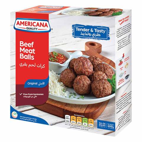 Americana Beef Meatballs 400g