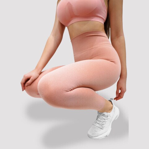 Buy Lounge Leggings - High Waisted Workout Gym Yoga Basic Pants for Women ( Large, Purple) Online - Shop on Carrefour UAE