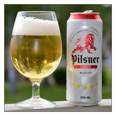 Buy Pilsner Beer Can 500Ml Online - Carrefour Kenya