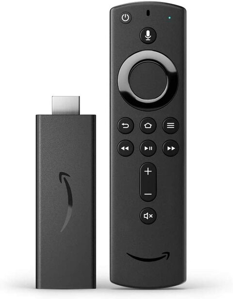 Amazon Fire TV Stick 4K Streaming Device With Alexa Voice Remote 5.6 x 1.5inch Black