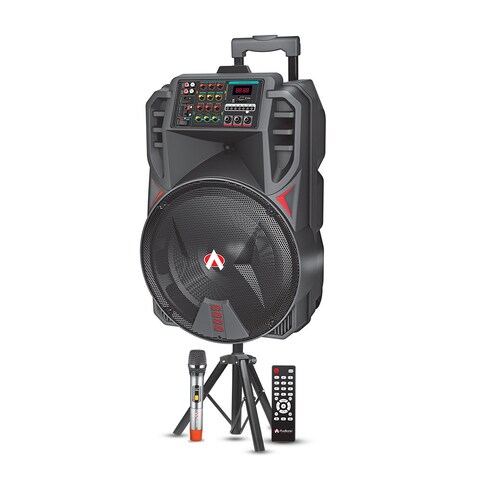 Audionic Mehfil MH-815 15 Inch Trolly Speaker Black