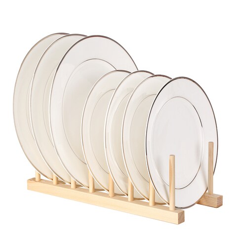 Buy Generic Multi Purpose Wooden Dish Rack Dishes Drying Drainer Storage Stand Holder Kitchen Cabinet Organizer For Dish Plate Bowl Cup Pot Lid Book Online Shop Home Garden On Carrefour Uae