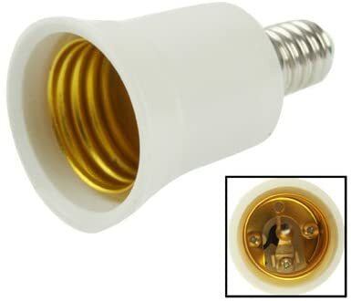 Lamp holder converter Liuwenjin E27 To E14 Light Lamp Bulbs Adapter Converter