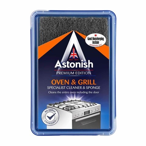 Astonish Oven and Grill Cleaner with Sponge - 250ml
