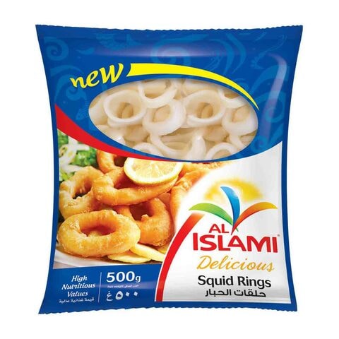 Al Islami Frozen Squid Rings 500g