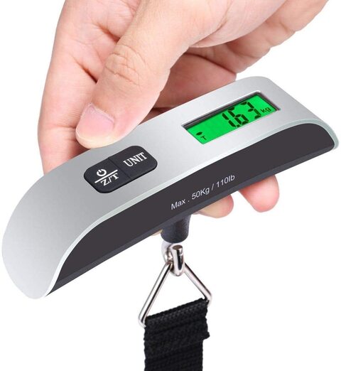 DISCOVERY ADVENTURES DIGITAL LUGGAGE SCALE,HANGING BAGGAGE SCALE