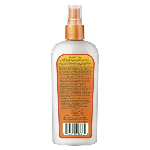 Cantu Shea Butter Coil Calm Detangler Cream For Natural Hair White 237ml