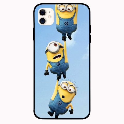 Theodor - Apple iPhone 12 Mini 5.4 inch Case Yellow Cartoon Flexible Silicone Cover