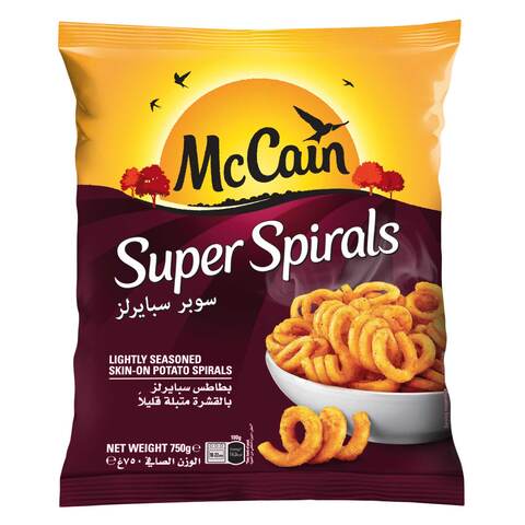 McCain Potatoes Spiral Seas 750g