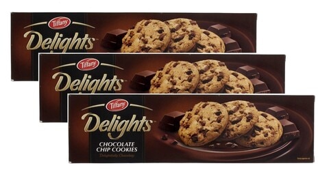 Tiffany Delight Tripple Chocolate Cookies 100g x Pack of 3