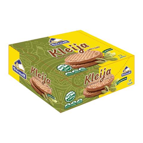 Buy Deemah Kleija Biscuit With Cardamom 62g 12 Pieces in Saudi Arabia