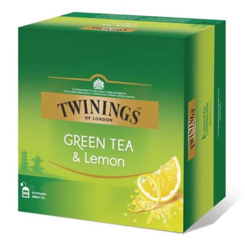تويننغز شاي اخضر و ليمون  100 قطع