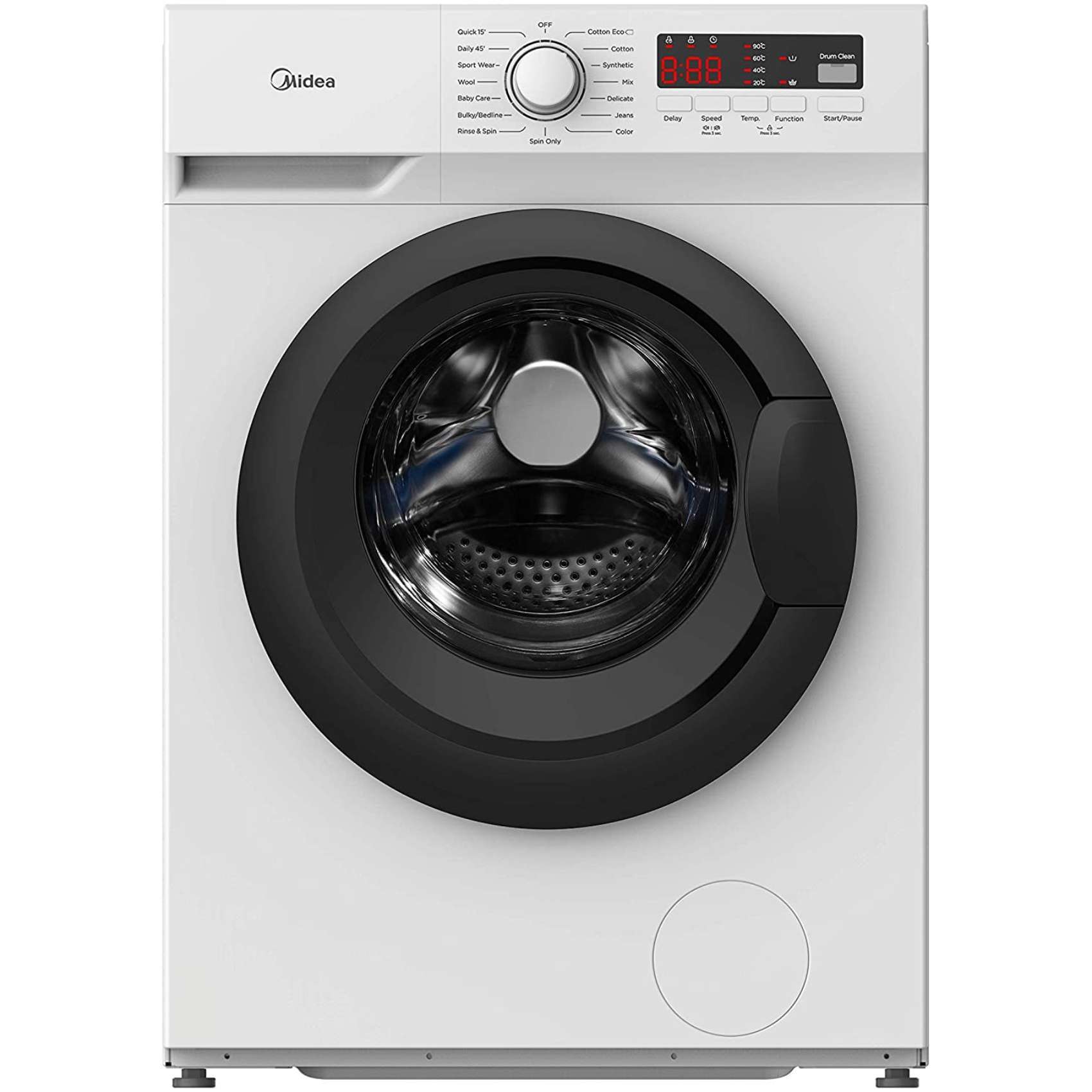 Buy Midea Front Load Fully Automatic Washer 7kg 1400RPM White, MFN70