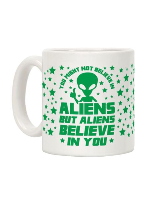muGGyz Printed Coffee Mug White