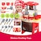 Ametoys-Electronic Kitchen Cooking Toys Cooker Play Set Lights &amp; Sound Portable Children Kids Tools