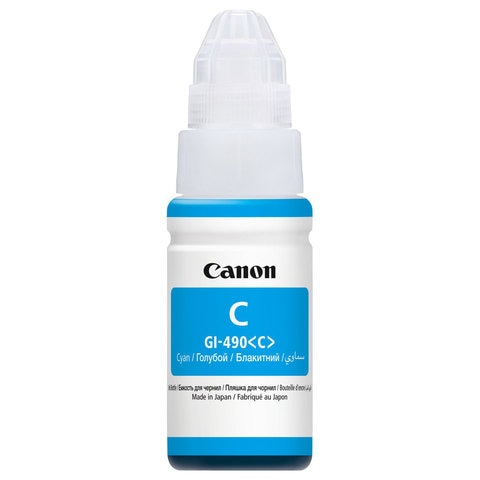 Canon Ink Bottle GI-490 Cyan