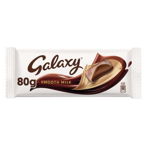 Buy Galaxy Smooth Milk Chocolate 80g in UAE