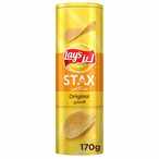 Buy Lays  Stax Original Potato Crisps 170g in UAE