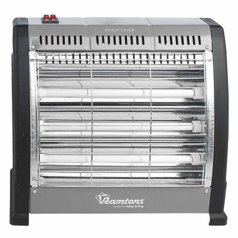 Ramtons Rm-469 Heater Silver And Black