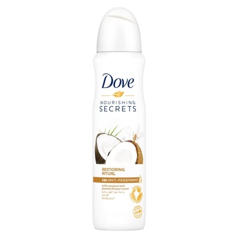 Dove Nourishing Secrets Women Antiperspirant Deodorant Spray  Coconut And Jasmine 150ml