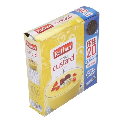 Buy Rafhan Dessert Vanilla Custard 275 gr Online | Carrefour Pakistan