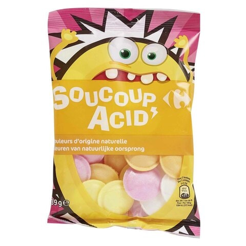 Acid Sour Candies 39g Carrefouruae