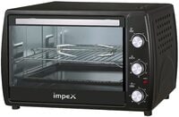 Impex OV 2902 1800W 45 Litre Oven Toaster Grill (OTG) With Convection And Rotisserie Function 100-250 Temperature Setting, Black