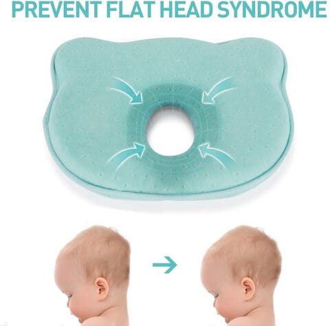 Infant head pillow store for flat head