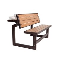 Lifetime, Convertible Bench, 55.5&quot;, 2 year limited warranty, Colour Light Brown