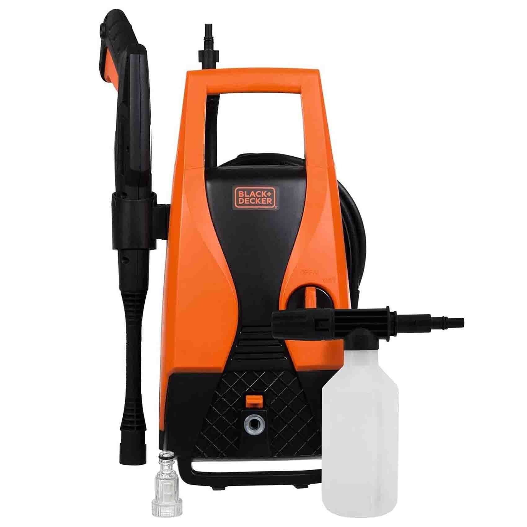 Buy Black Decker Pressure Washer 1400W Orange Black PW1450TD