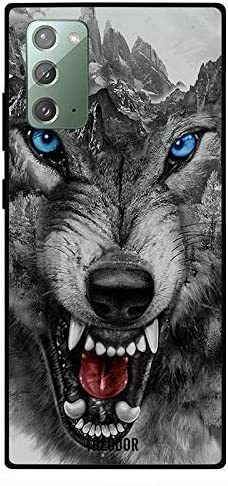 Theodor - Protective Case For Note 20 Scroching Wolf Wireless Charging Compatible Cover