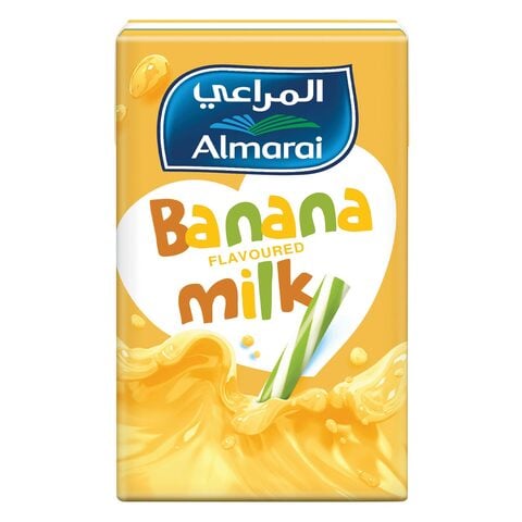 Buy Almarai Long Life Nijoom Banana Flavoured Milk 150ml in Saudi Arabia