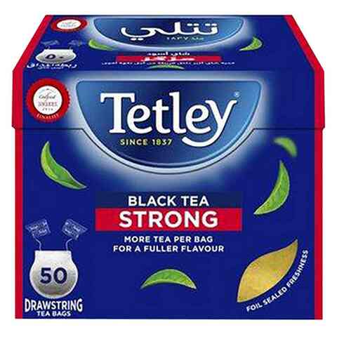 Tetley Drawstring Strong 100 Tea Bags