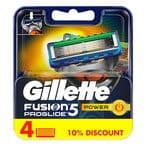 Buy Gillette Fusion 5 ProGlide Power Men’s Razor Blades 4 Pieces in Kuwait
