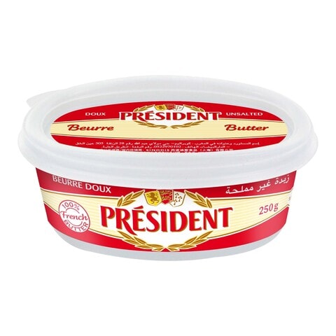 President Unsalted Butter 250g