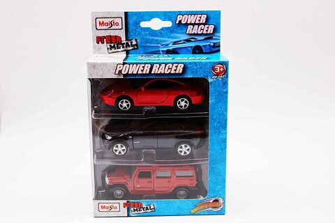 Generic Fresh Metal Power Racers 3Pcs Maisto Cars