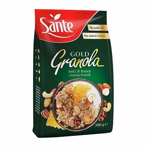 Buy Sante Granola with Nuts and Honey - 300 gram in Egypt